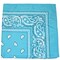 Paisley Bandanas 5 Pack 100% Polyester 21"X21" Unisex Multi-Color Accessories